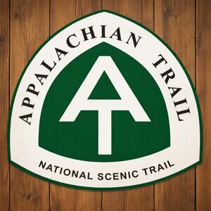 Appalachian National Scenic Trail Sign Route Marker Georgia Maine